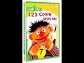 Opening Closing To Sesame Street 123 Count With Me 2009 DVD