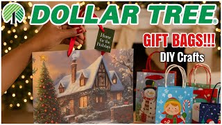 *NEW* Unbelievable Dollar Tree Christmas DIYs using Gift Bags 🛍️