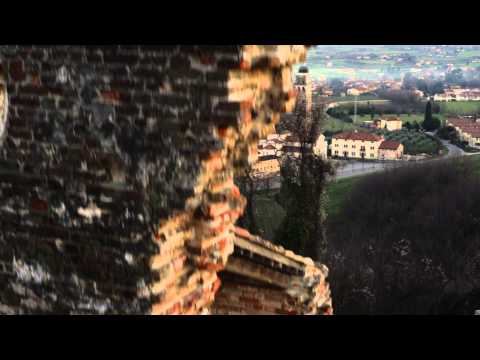 Abazia di Nervesa della Battaglia - mini reel di rirpese aeree