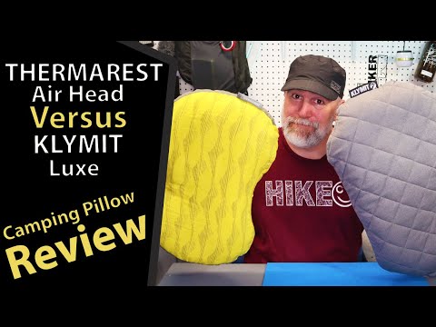 Review Thermarest Airhead Vs. Klymit Luxe Camping Pillows