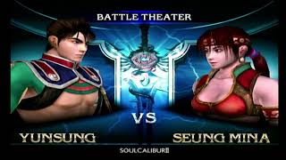 Soul Calibur II(Gamecube)-Yunsung vs Seung Mina IV