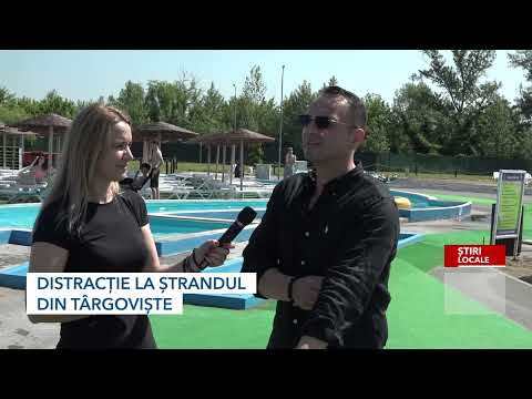 DISTRACȚIE LA ȘTRANDUL DIN TÂRGOVIȘTE