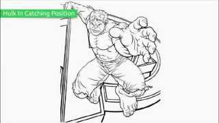 Top 20 Free Printable Hulk Coloring Pages