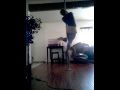 Pole fitness- the water under the moon, a hawk and