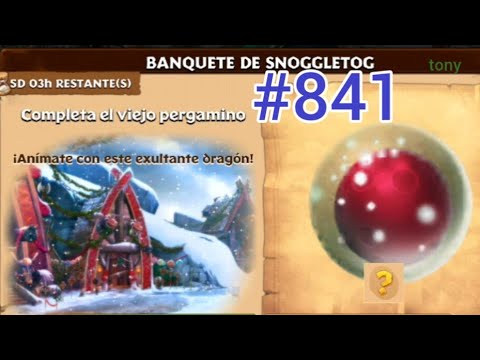 Dragones, el Resurgir de Mema "Cap. 841 - El Banquete de Snoggletog: Muérdrago" por Tony