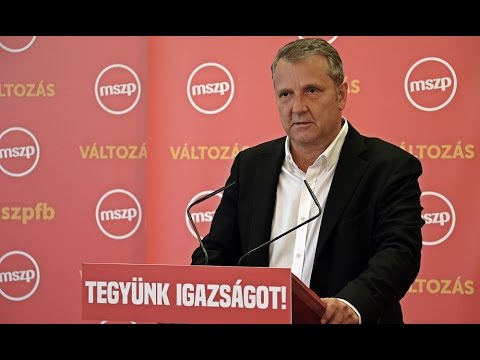 Molnár Gyula keddi budapesti sajtótájékoztatóján