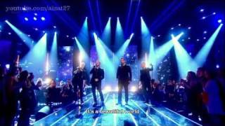 Westlife - Beautiful World (Live) HD - Lyrics on screen