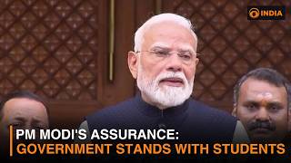 PM Modi's Assurance: Government Stands With Students | More Updates | DD India Live