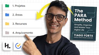 O MELHOR MÉTODO de Organização de Arquivos Digitais (PARA)