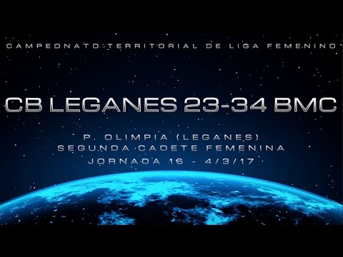 Jornada 16 - 2CF CB LEGANES 23-34 BMC (4/3/17)