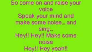 Hannah Montana-Make Some Noise FULL+LYRICS