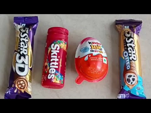Satisfying Video / Yummy chocolates 😋 / Kinder Joy Surprise Toys
