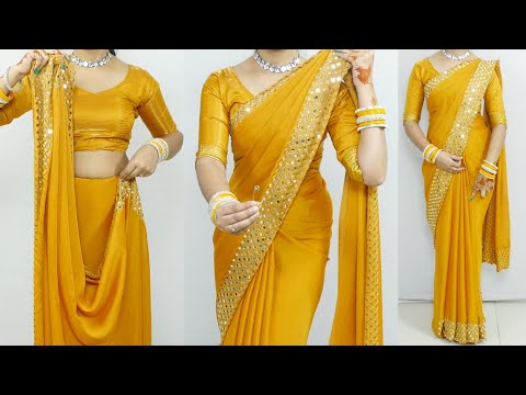 Perfect and Easy way to drape a beautiful silk saree | sari draping wedding & functions
