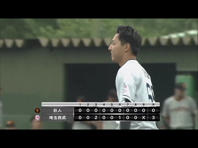 【ファーム】ライオンズ・郭俊麟がプロ初完封勝利!! 2019/9/3 L-G(ファーム)