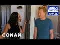 Conan Invites Himself To Gal Gadot's Apartment | CONAN on TBS