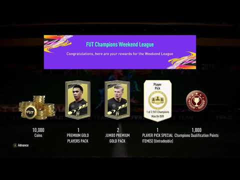 Fut Champions and division rival rewards!