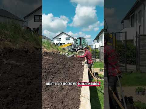 Verwilderten Hang in Staudenbeet verwandeln