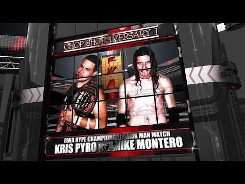 RWA Chop Shop-iversary - Iron Man Match - Kris Pyro vs Mike Montero