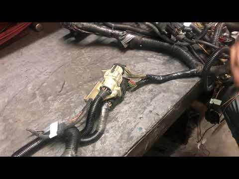 Foxbody harness in vintage ford mustang connections 1992-1993 harness a9p a9l