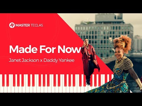 Janet Jackson x Daddy Yankee - Made For Now - Piano tutorial - Master Teclas