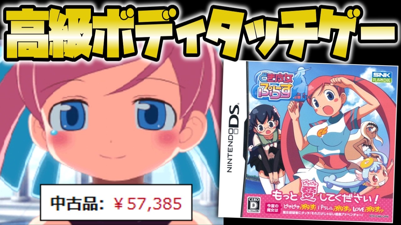 【ゆっくり実況】女の子をタッチして〇〇する画期的すぎるタッチペン利用法を開拓し一大センセーションを巻き起こしたDSのレアゲー【どき魔女ぷらす】