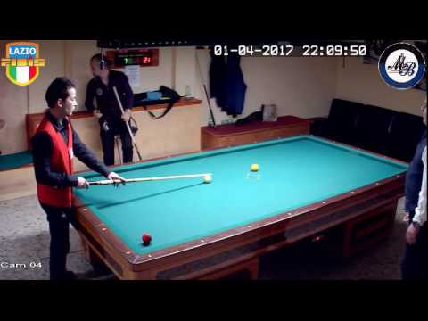 Pierotti vs Rinaldini 3 Cat - 3ªProva Camp.Regionale - CSB Martino's Billiards(LT) 1/2Apr2017