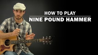 Nine Pound Hammer | How To Play | Beginner Guitar Lesson