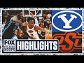 No 16 BYU Cougars Vs Oklahoma State Cowboys Highlights FOX College Hoops