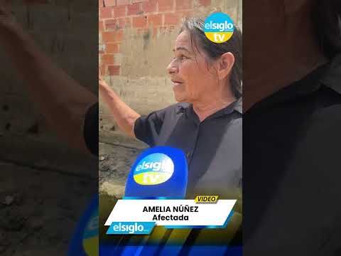 Callejón Tamarindo de Santa Rita se encuentra anegado por aguas negras