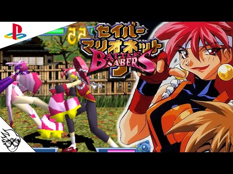 Saber Marionette J: Battle Sabers (PS1 / 1997) - Bloodberry [Playthrough/LongPlay]