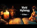 Fall and Stay Asleep: 10 Hours of World Mythology Stories - ASMR