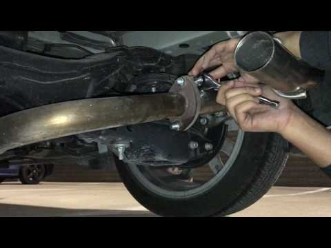 How to: Scion tC Borla Exhaust installation