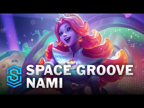Space Groove Nami Skin Spotlight - League of Legends