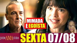 QUEM AMA CUIDA Briga Feia! Ulisses troca ofensas com Ingrid e faz ameaça | Resumo Capítulo 07/08