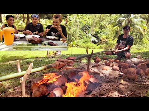 LECHON NATIVE NA MANOK AND PORK LOMO IN FIVE SPICE