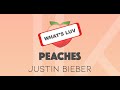 PEACHES VS. WHAT'S LUV | FULL SONG | Justin Bieber, Daniel Caesar, Giveon, Fat Joe MASHUP REMIX