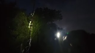 Night Gravel Riding to Feed the Donkey, Part 1