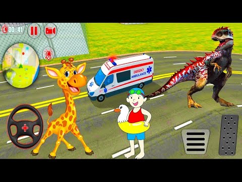 Indonesian City Emergency Ambulance | Ambulance Robot City Rescue Simulator | Android Gameplay