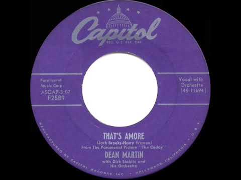1953 OSCAR-NOMINATED SONG: That’s Amore - Dean Martin