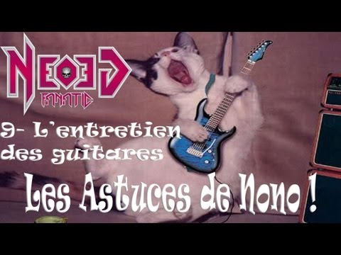 comment nettoyer sa guitare électrique