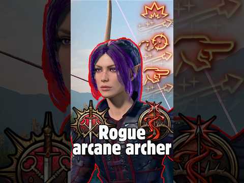 Rogue x Arcane Archer Build in Baldur's Gate 3