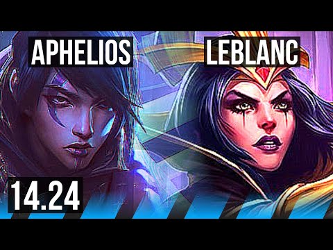 APHELIOS vs LEBLANC (MID) | KR Master | 14.24