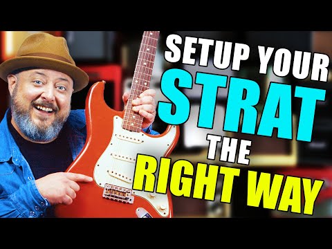 How to Setup Your GUITAR for Beginners (Strat Edition)