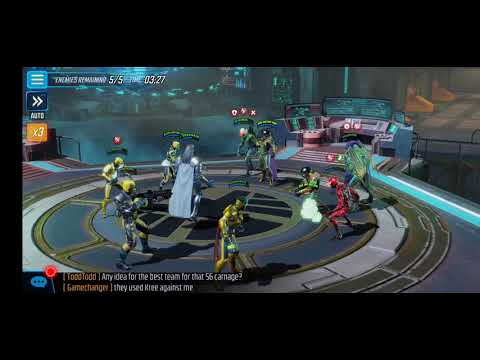 AW Offense - 233k AIM vs 326k Sinister 6 - Marvel Strike Force