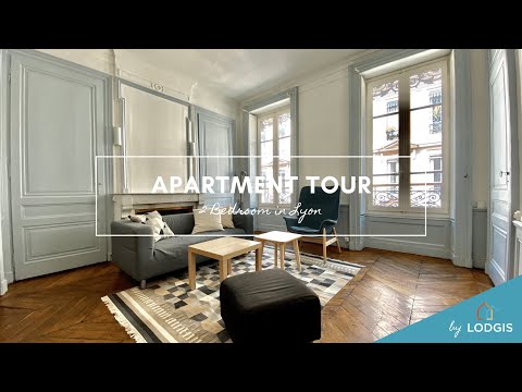 Apartment Tour // Furnished  73.9m2 in Lyon – Ref : 3L221354