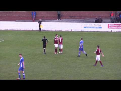 Linlithgow Rose 0-1 Newtongrange Star Red Card and Goal
