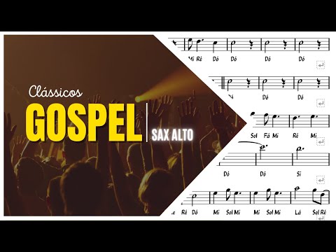 🎵 Partituras e Playbacks Sax Alto Gospel Adoração | Alto Sax Worship | Palyalongs