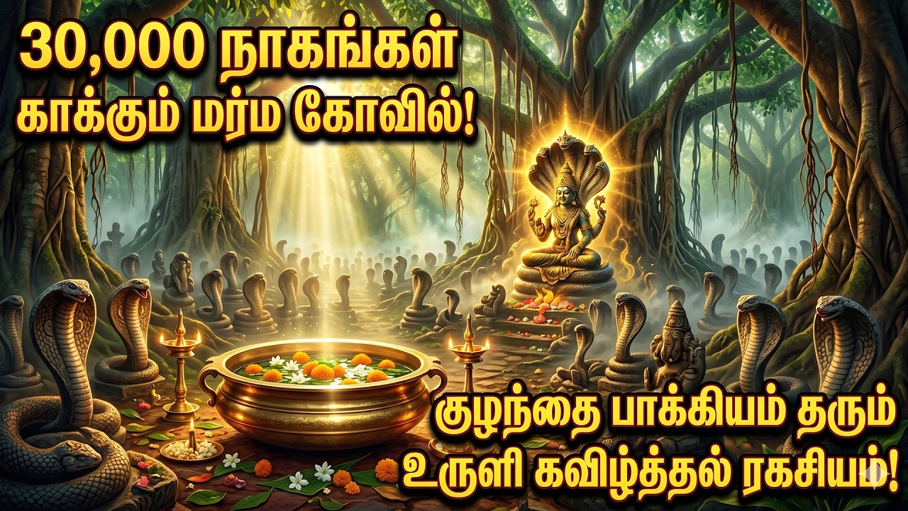 30,000 நாகங்கள் காக்கும் மர்ம கோவில்