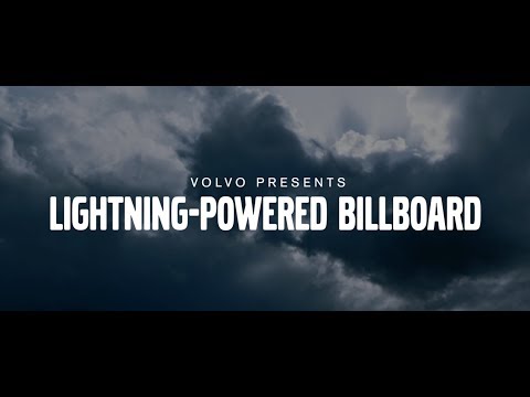 ⁣Lightning-Powered Billboard #PurePower