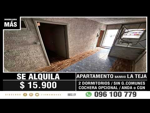 Video de YouTube - Apartamento Alquiler La Teja Montevideo iMas.uy MC *